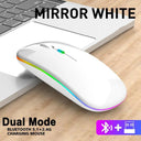 Stylish Rechargeable RGB Bluetooth Mouse for Laptop and PC