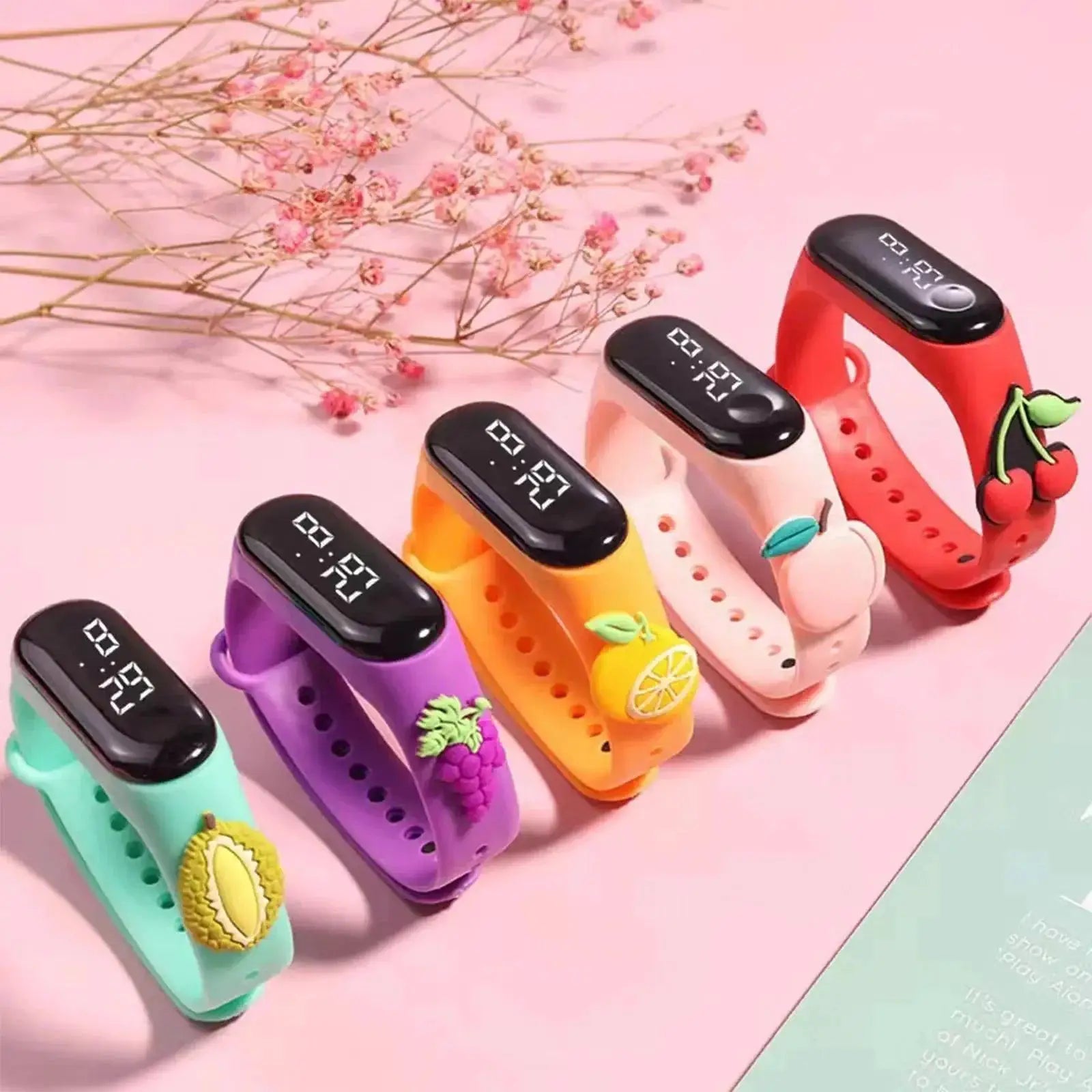 Kids LED Digital Silicone Smartwatch for Active Kids