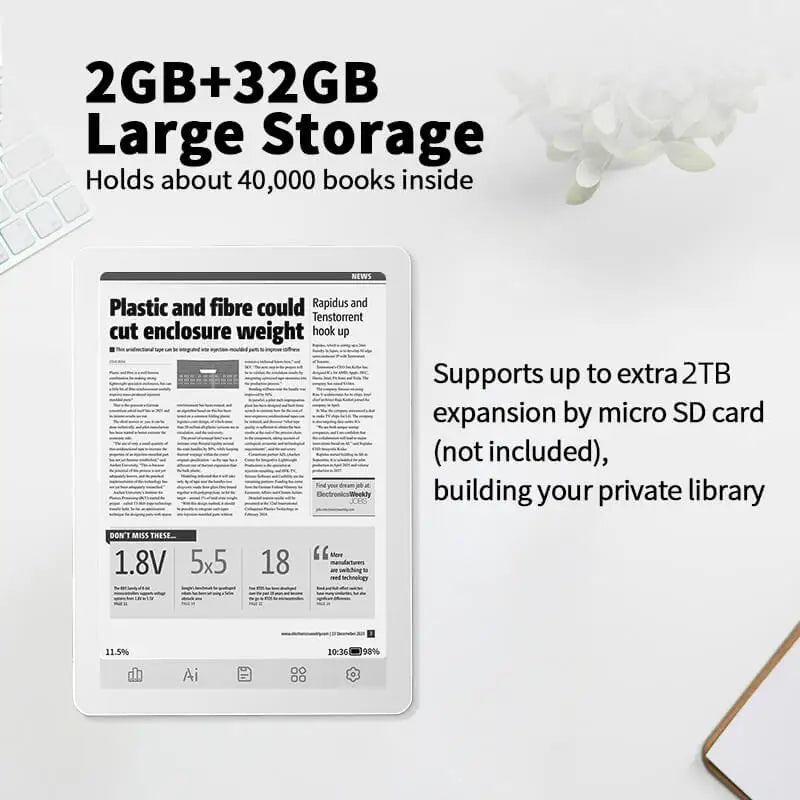 Bigme B Black White E-ink