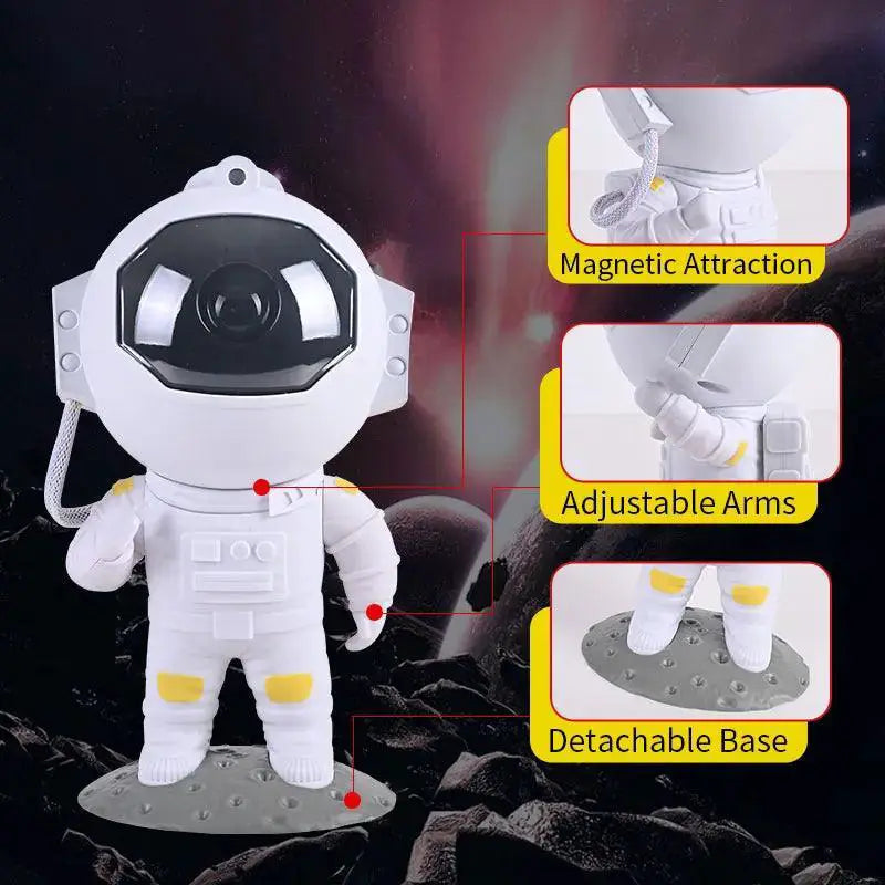 Astronaut Galaxy Starry Projector Lamp for Kids Gift