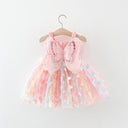 Enchanted Fairy Princess Butterfly Party Dress for Girls