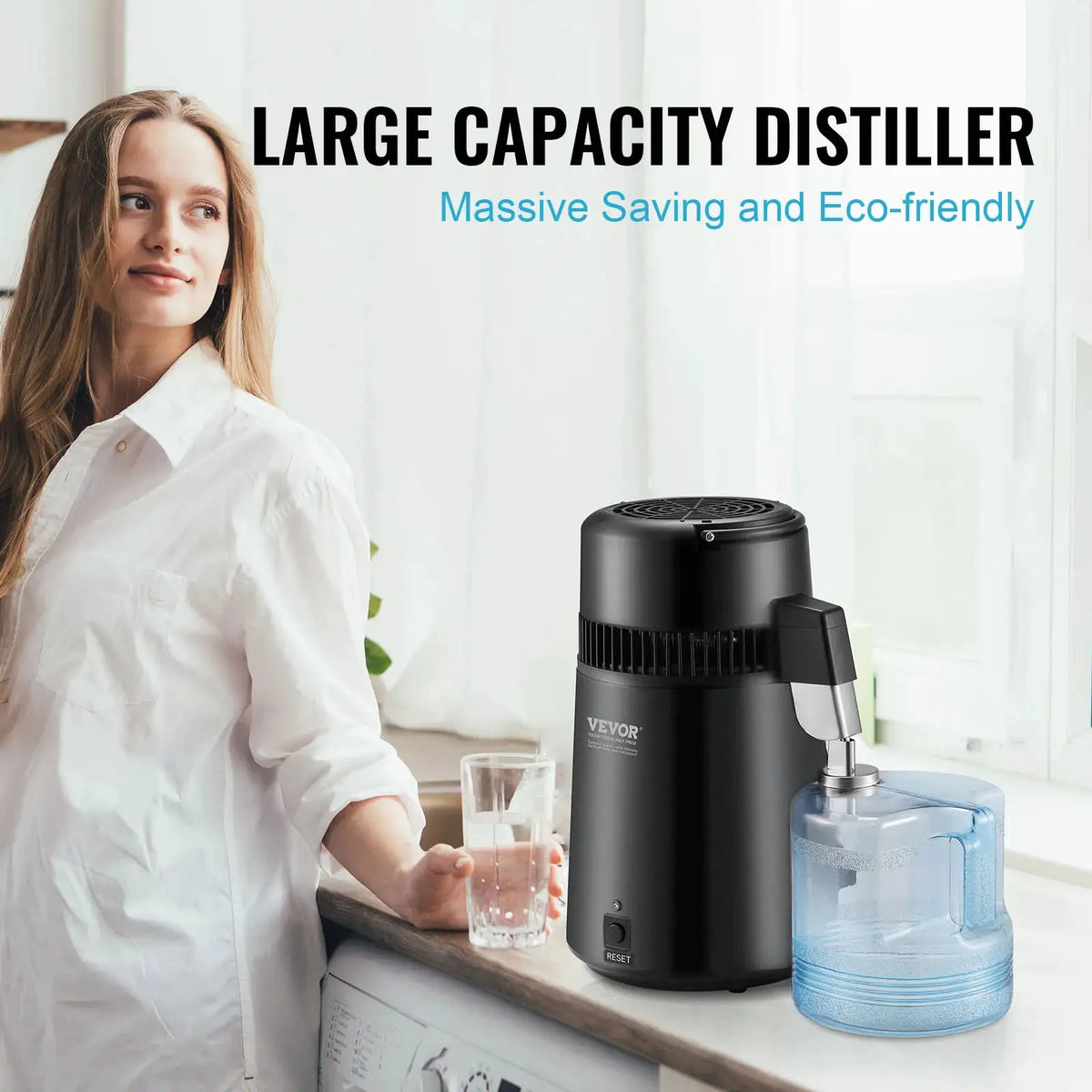 SucceBuy Water Distiller Gallon Pure Water Purifier Filter — product view 3