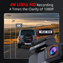 Clear 4K Dash Cam For Safer Driving