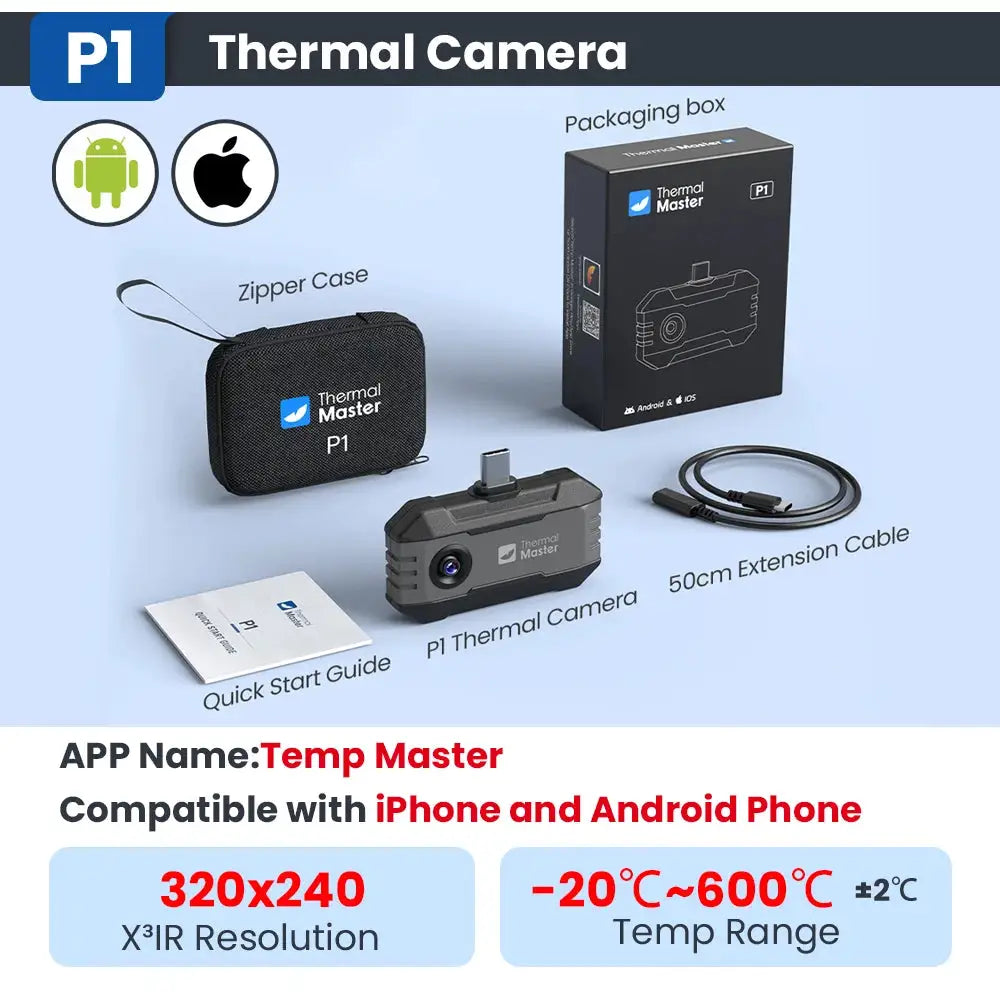 Thermal Imaging Camera for iPhone and Android Cell Phone ℃ — product view 10