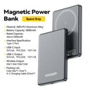 Thin Magnetic Power Bank - 5000mAh Fast Charge