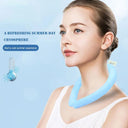 Neck Massager Cooling Ring Portable Outdoor Summer Cool Tube