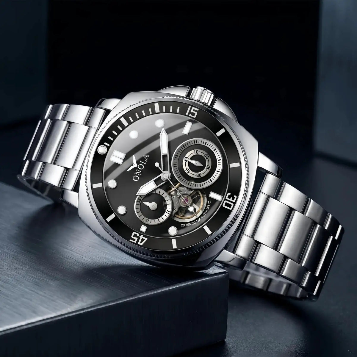 Onola Men Automatic Steel Watch — product image 6