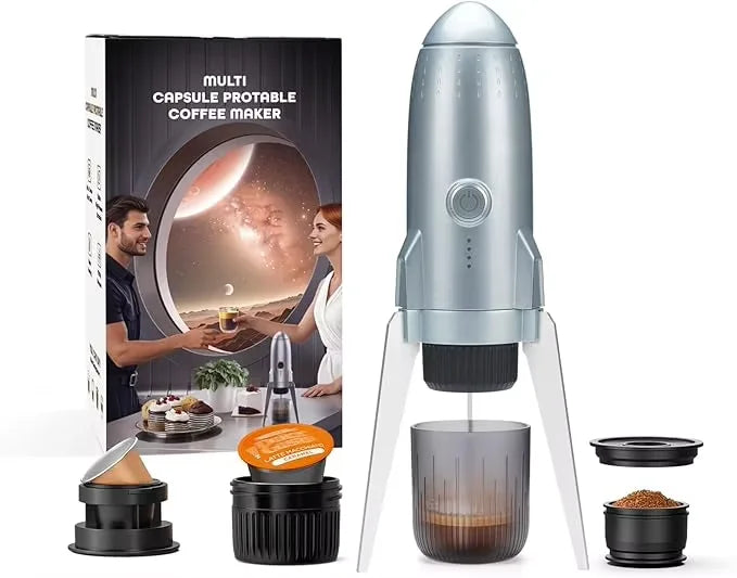 Portable Travel Electric Capsule Coffee Maker Espresso Pot — product view 7