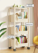 Space Saving Trolley Bookshelf For Home