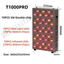 Dual Chip Red Light Therapy Panel 660nm 850nm For Firmer Skin Boosts Collagen