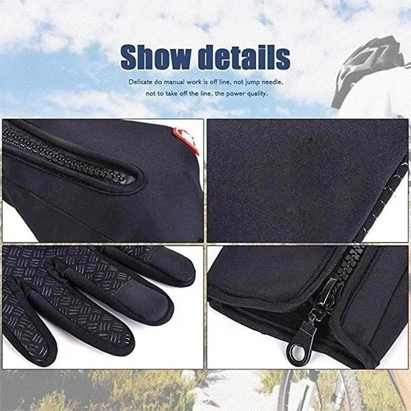 Winter Gloves For Men Waterproof Windproof Touchscreen