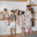 Enchanting Secret Garden Floral Dress & Romper Set Summer