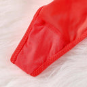 Neon Rhinestone Embellished G-String Lingerie Sensuous Glamour