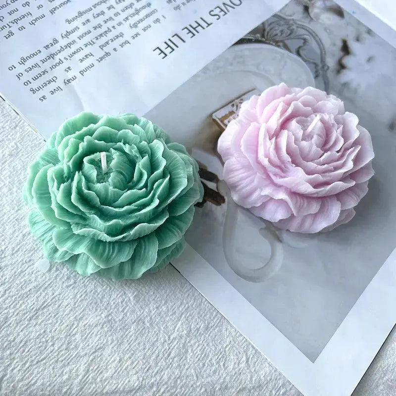 Large Peony Silicone Mold Creative Flower Soap Kit