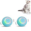 Electric Smart Cat Toy Interactive Rolling Kitten Ball Fun
