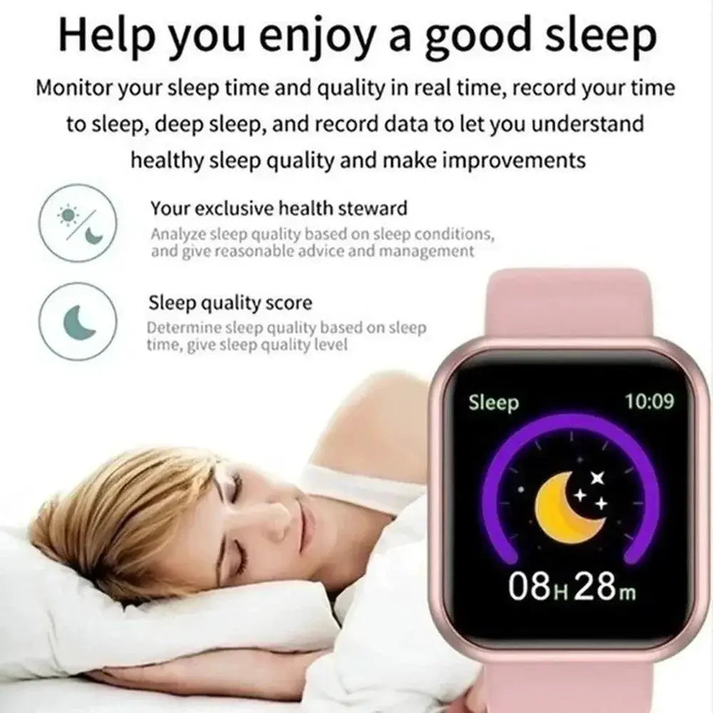 Smart Fitness Bracelet Sleep Monitoring And Heart Rate Alarm