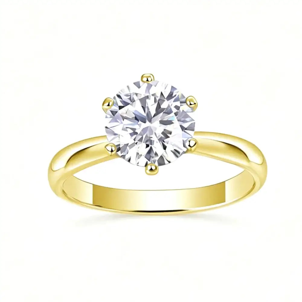 Moissanite Ring Angel — product view 3