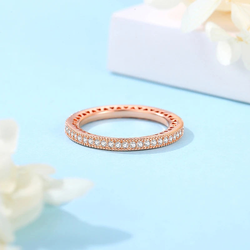 Sterling Silver Ring Love Heart