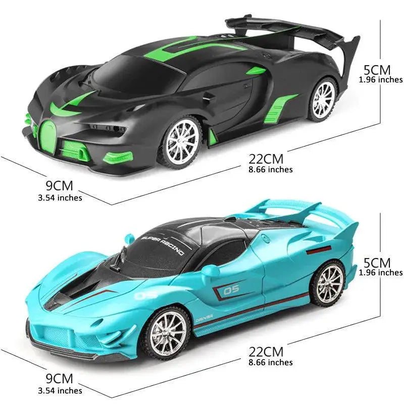 RC Car LED Light Remote Control High Speed Racing Toy
