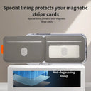 Magnetic PU Card Holder - RFID Shield Lock