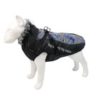 Winter Dog Coat with Harness & Furry Collar for Big Breeds