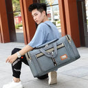 Waterproof Leather Carry-On Bag for Men