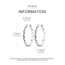 Mula Sterling Silver Earring Colorful