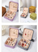 Velvet Jewelry Box For Travel Security