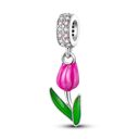 Red Color Series Charm Beads