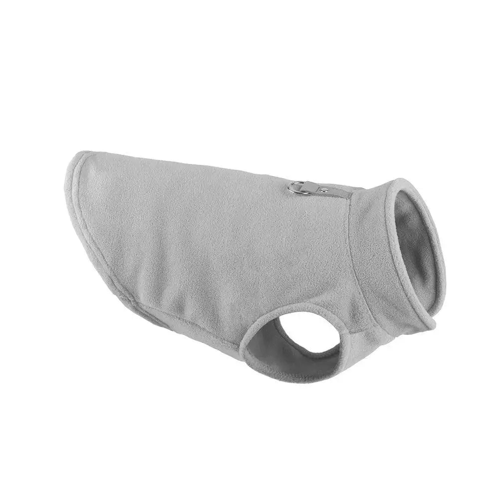 Cozy Winter Dog Jacket for Small Breeds — Coffee