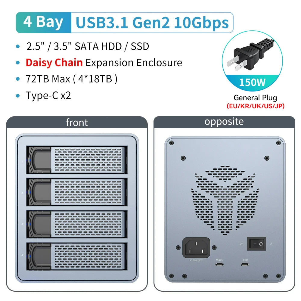 Portable SSD Drive Enclosure