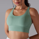 Women's High Stretch Yoga Bra Tank Top for Gym Use