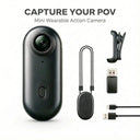 Mini Vlog Camera - 4K WiFi Portable Action Cam