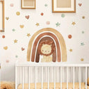 Removable Nordic Animal Decals for Kids