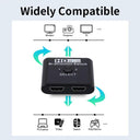 4K HDMI Bi-Directional Video Switch for Seamless Gaming
