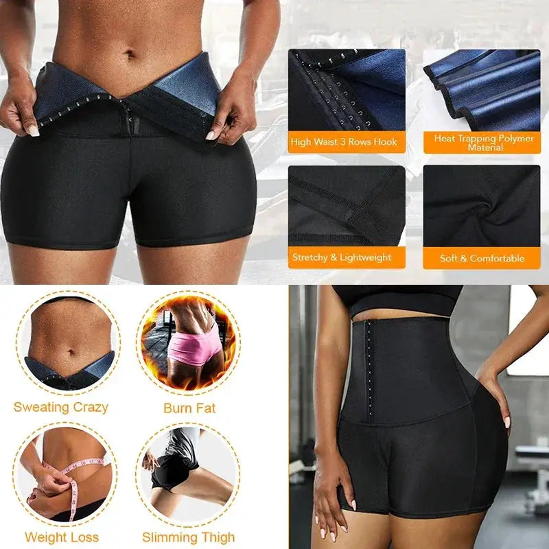 Missmoly Sauna Shorts For Weight Loss And Tummy Control
