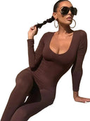 Bodycon Jumpsuit for Women Flattering