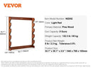 SucceBuy Wood Gun Rack Wall Mount Guns