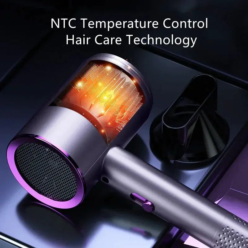 Women Hair Dryer Quick Drying Low Noise Electric Hairbrush