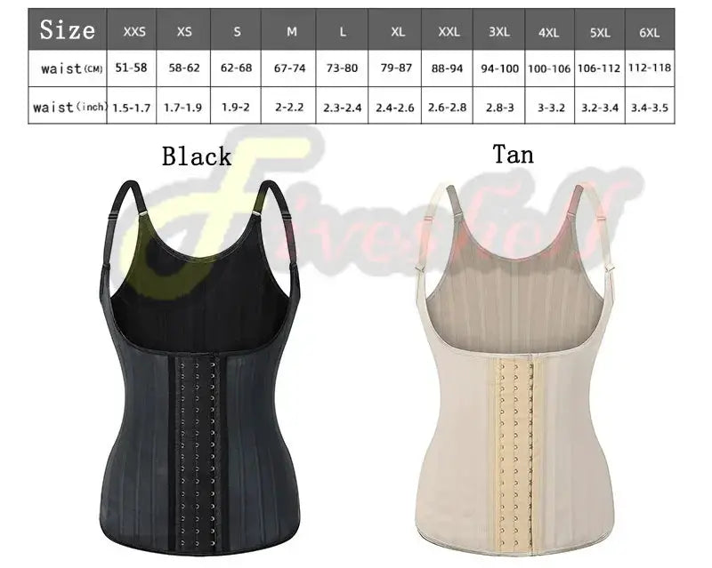 Sculpt Your Curves Latex Waist Trainer Corset For Women