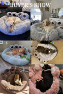Pet Dog Sofa Beds for Small Dogs Warm Accessories Plush Bed
