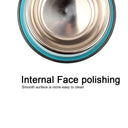 200-1600ml Stainless Steel Dog Bowl Non Slip Pet Feeder