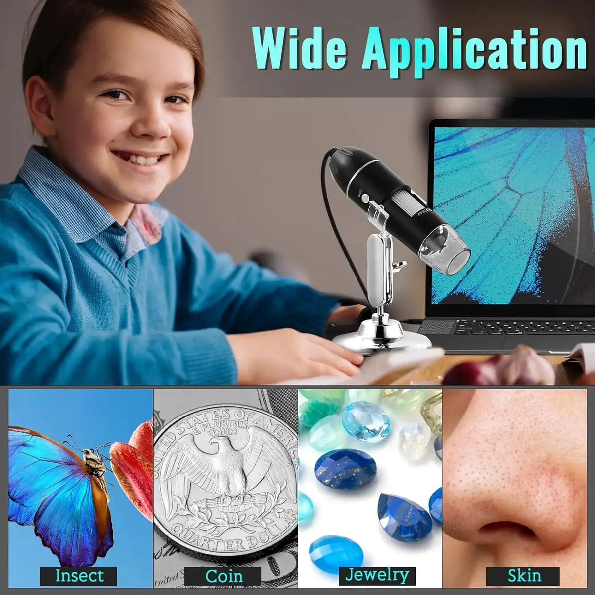 Hayve Digital Usb Microscope — product view 5