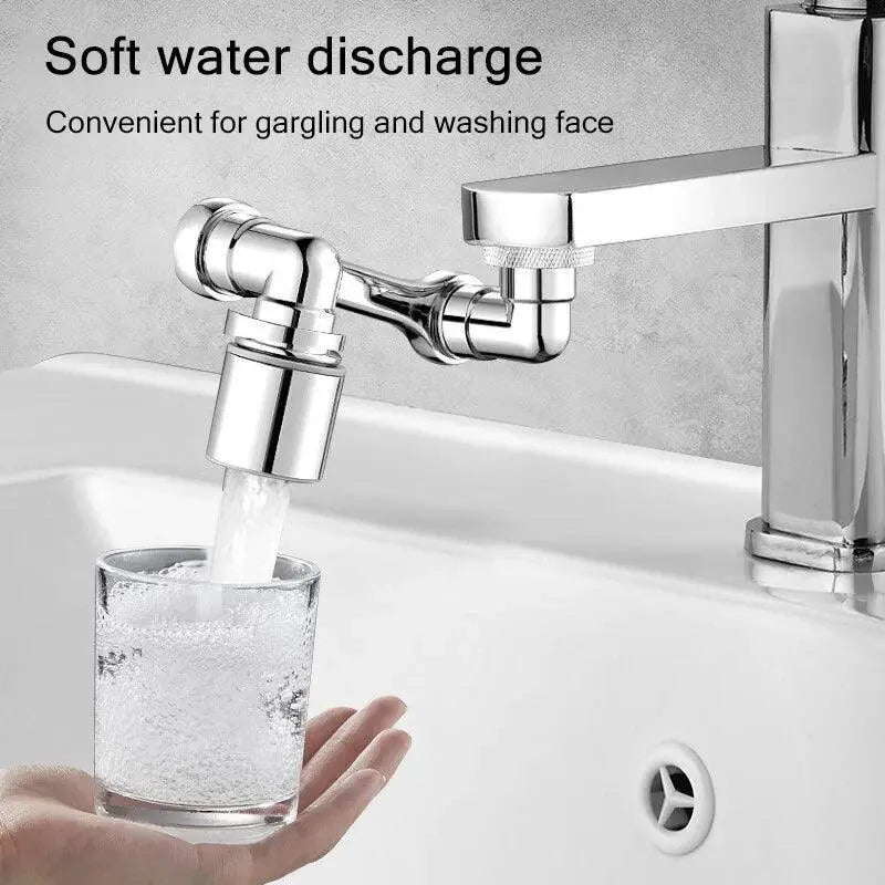 Dual Mode Swivel Faucet Extender For Easy Sink Tasks