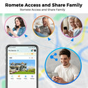 4K Outdoor PTZ Camera for Home Security