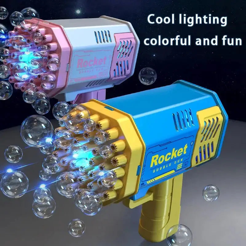 40 Hole Outdoor Bubble Gun For Kids Blowing Bubbles - OurLum.com