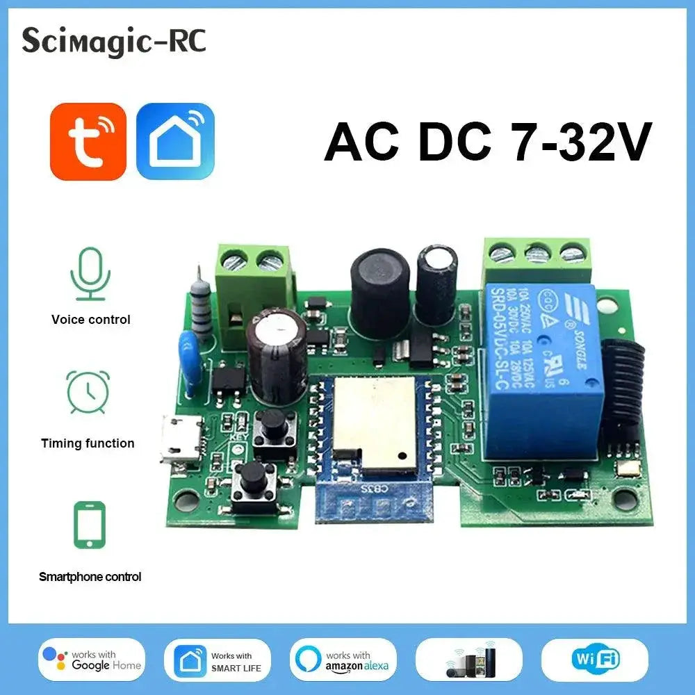 WiFi Smart Garage Door Opener With Remote Control Features