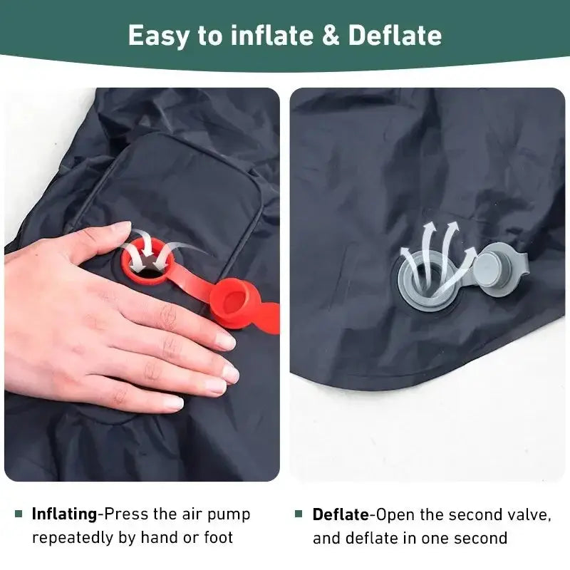 WESTTUNE Ultralight Camping Inflatable Mattress Air Pad