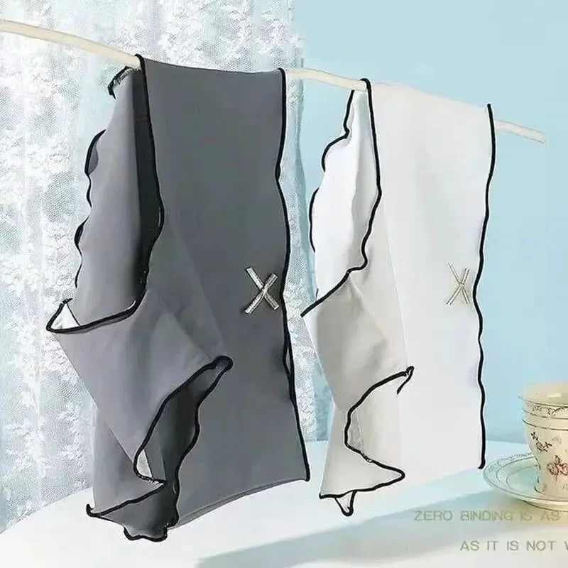 3 Pack Womens Antibacterial Ice Silk Seamless Underwear
