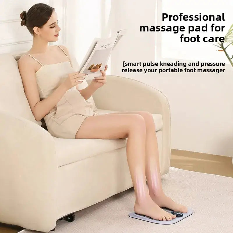 Smart 3D Foot Massage Pad Feet Massager Improve Blood Circulation Foot Massager Relax Muscles Slim Legs Rechargeable Foot Pad